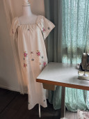 Robe brodée Billie