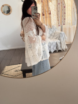 Poncho en crochet Mona