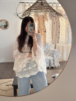 Poncho en crochet Suzie