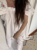 ELENA Navy Gingham Dress