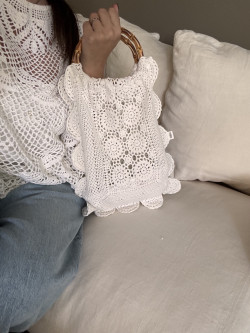 JASMIN Crochet Tote Bag