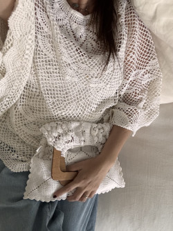 MARCEL Embroidered Tote Bag