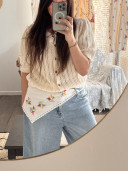 Micha Embroidered Bandana