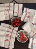 copy of "Pinasse" Cotton Gauze Tea Towel/Hand Towel