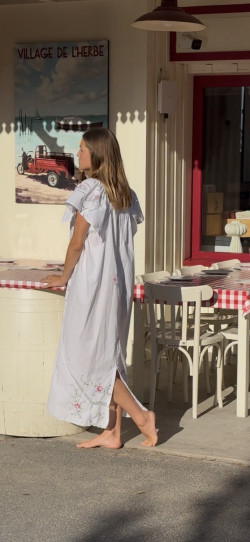 copy of ELENA Navy Gingham Dress