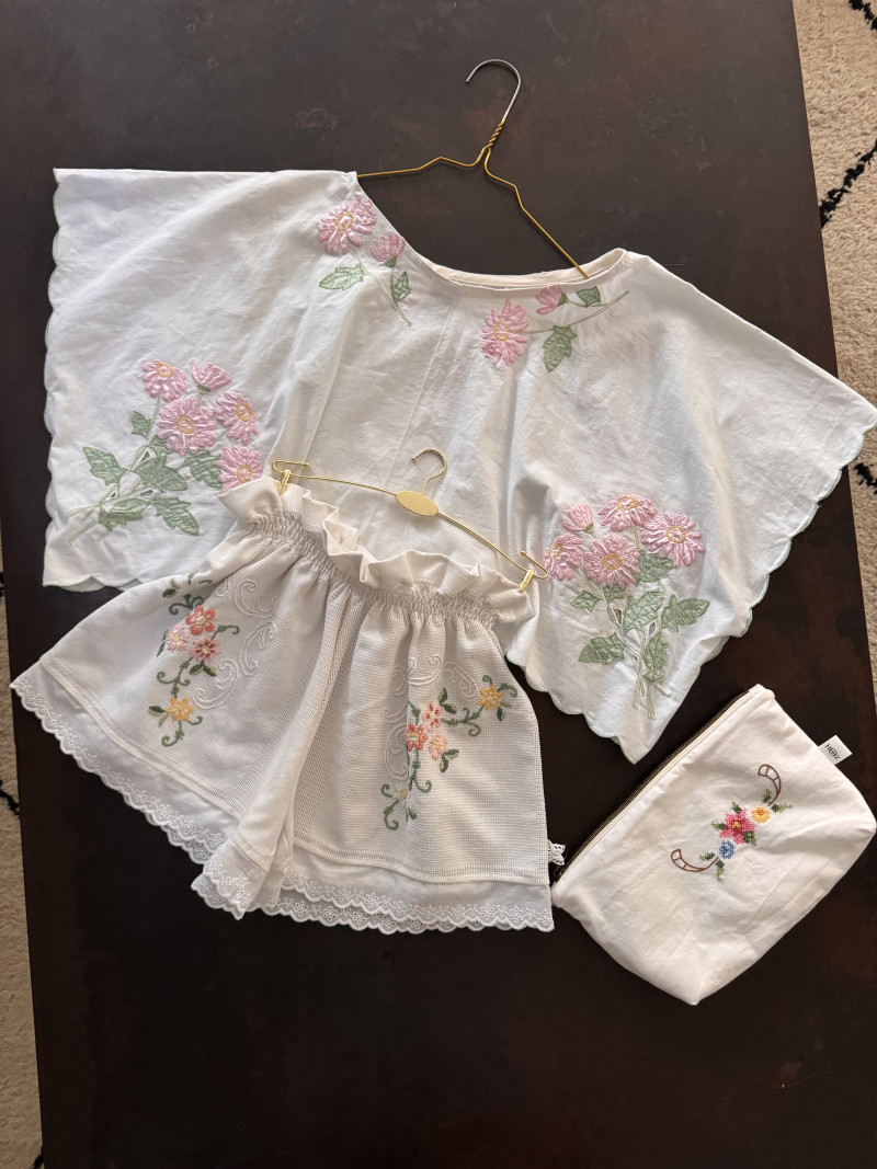 Short en linge ancien Olga