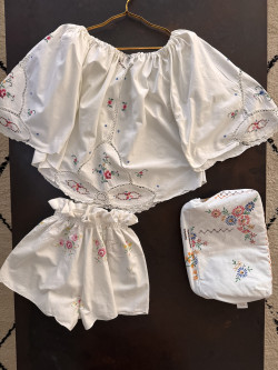 copy of Ella Vintage Linen Shorts