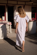 ELENA Embroidered Maxi Dress