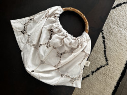 Tino Embroidered Tote Bag