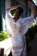 copy of Embroidered Vintage Linen Top / Elio