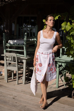 Jupe brodée Jane