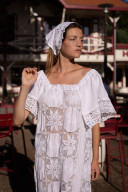 copy of Amore Vintage Linen Bandana