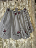Blouse brodée / Poésie