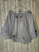 Blouse brodée / Poésie