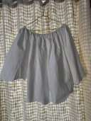 Blouse en linge ancien brodé /Ella