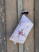 Pochette en linge ancien Ellen