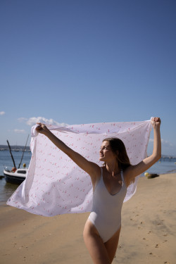 copy of Cherry Cotton Gauze Throw