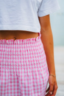 copy of LILA Top/Skirt - Pink Check