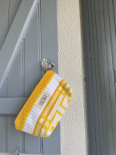 Yellow Terry Cloth Pouch