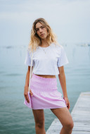 SOFIA Pink Striped Top