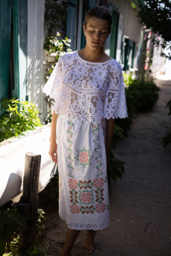 Soren Embroidered Maxi Skirt