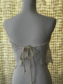 Marius Embroidered Backless Top