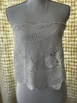 Marius Embroidered Backless Top
