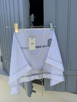 JAY Linen Backless Top