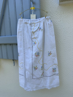 Maggie Embroidered Maxi Skirt