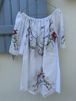 Jeanne Embroidered Dress