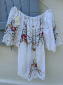 Jeanne Embroidered Dress