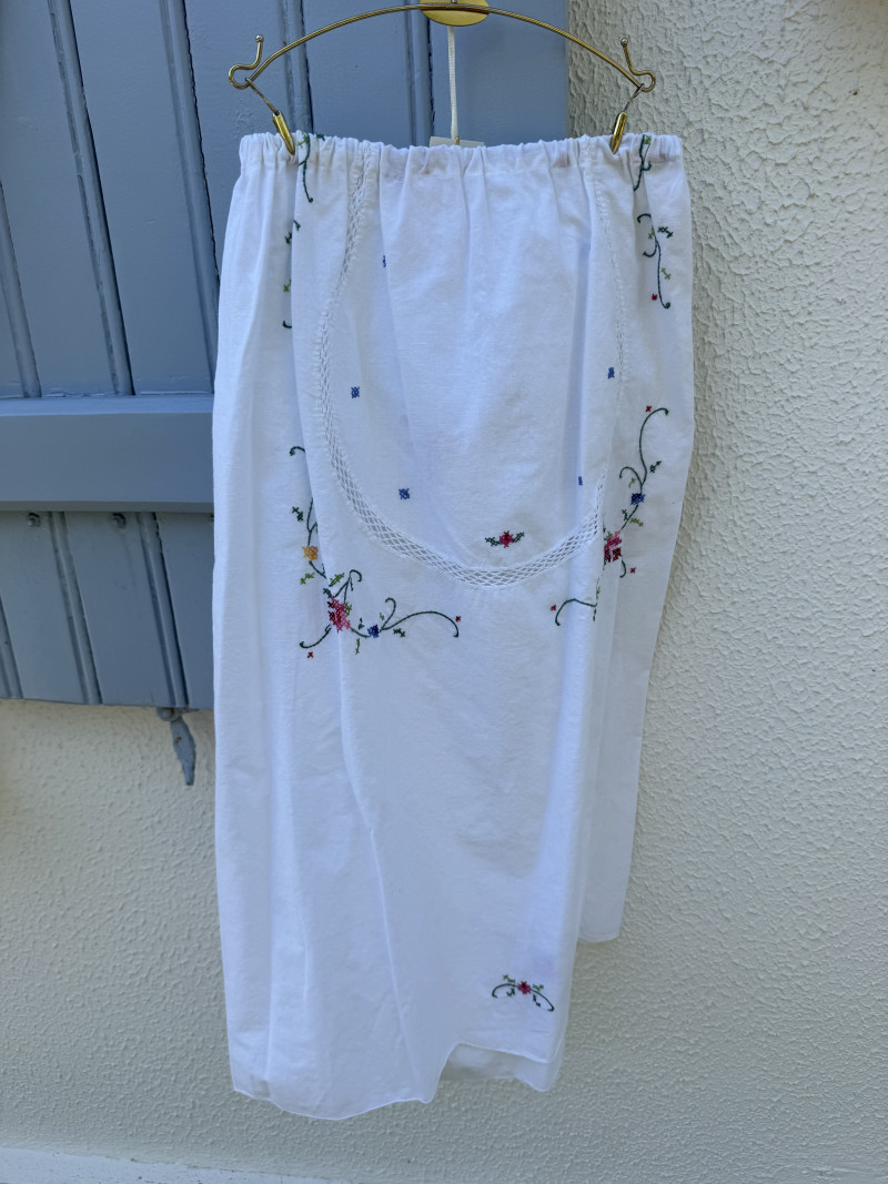 Maggie Embroidered Maxi Skirt