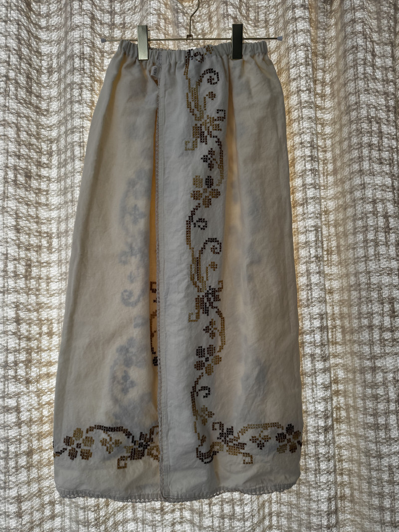 ELIA Embroidered Maxi Skirt
