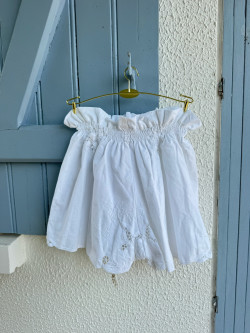 Noa Embroidered Vintage Fabric Shorts
