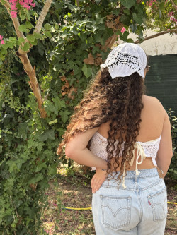 Marius Embroidered Backless Top