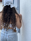 Leonard Embroidered Backless Top