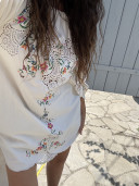 Robe brodée Lucia