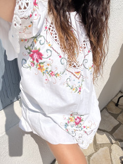 Jeanne Embroidered Dress