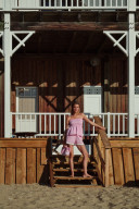 LILI Pink Gingham Top and Skirt