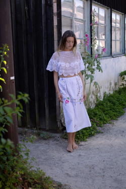 copy of SUZIE Embroidered Maxi Skirt