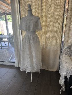 copy of Maggie Embroidered Maxi Skirt