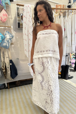 May Embroidered Maxi Skirt