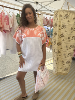 copy of Robe éponge Ibiza /Rose