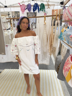 Robe brodée Maddie