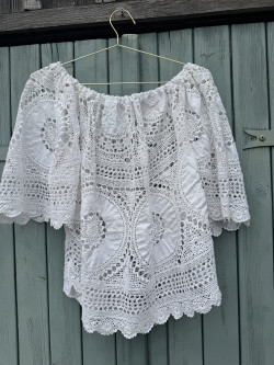 copy of ALBA Embroidered Vintage Fabric Blouse