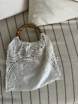 Orso Embroidered Tote Bag