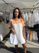 Robe éponge Ibiza /orange