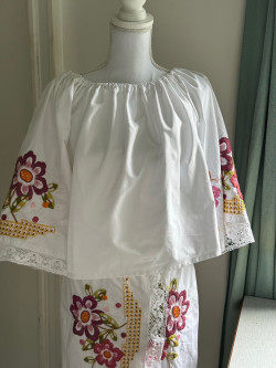Blouse brodée Rosalia