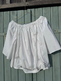 Blouse brodée Susan