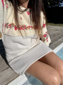 Robe éponge Limonata / rosa